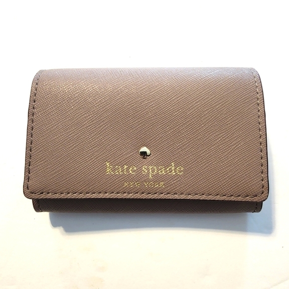 Kate Spade Mini Wallet Cityscape Christine mikas pond - Picture 1 of 7